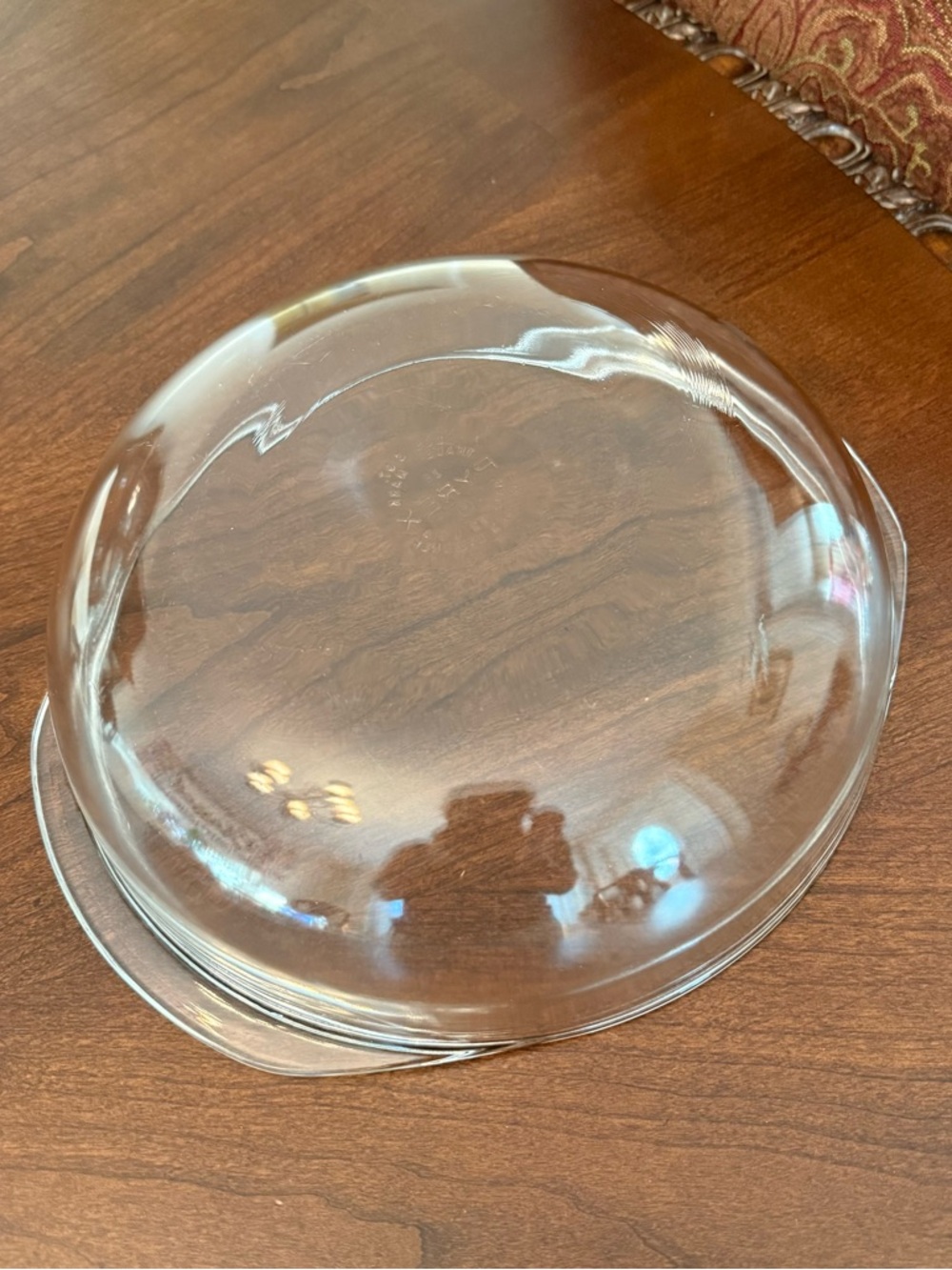 Vintage PYREX #026 3-Qt Glass Baking Dish / Casserole Roaster Bottom w/ Handles - Picture 8 of 13
